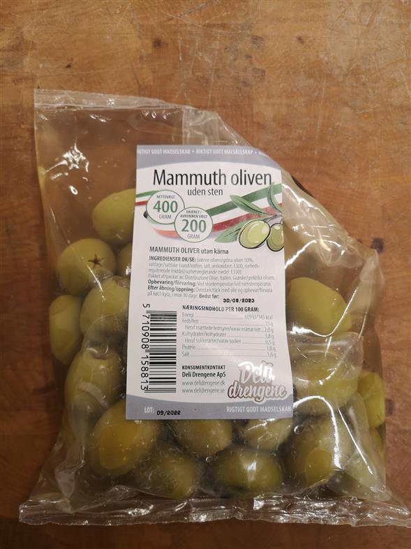 Mammuth oliven
