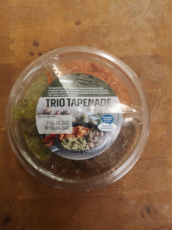 Trio tapenade